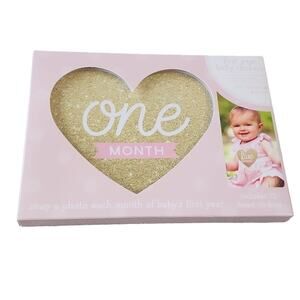 First Year Baby Belly Heart Stickers